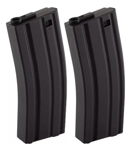 Rossi Magazine Mid Cap - M4 Preto - 2 Unidades