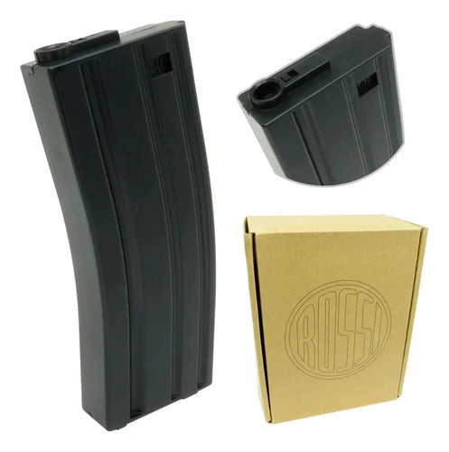 Rossi Magazine Mid Cap - M4 Preto - 2 Unidades